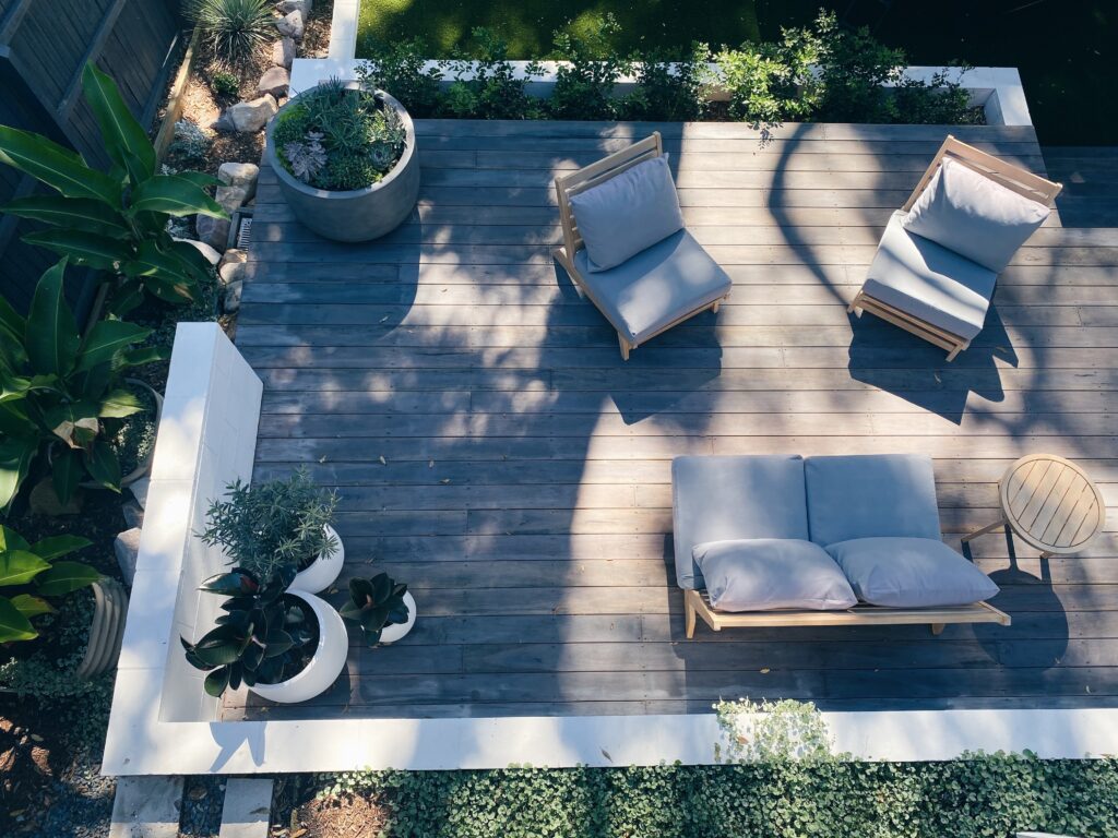 terraza minimalista